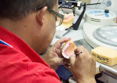 laboratorio odontotecnico lavorazione